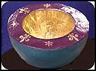 Double-Sided Paper Mache Bowl