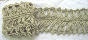 Broomstick Lace Scarf - Broomstick Lace Schal
