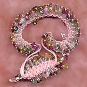 Beaded Macramé Bracelet - Perlen-Macramé-Armband